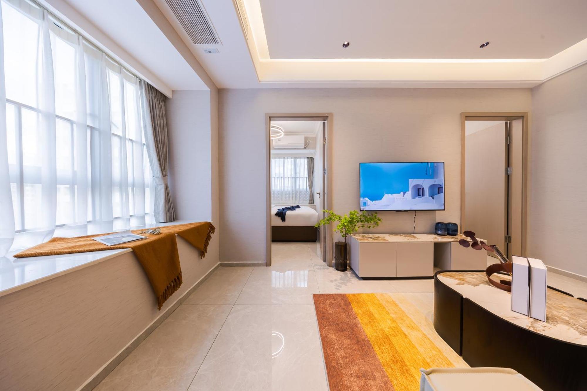 XI Ke Executive Apartment - Shenzhen Futian Exhibition Center Dış mekan fotoğraf