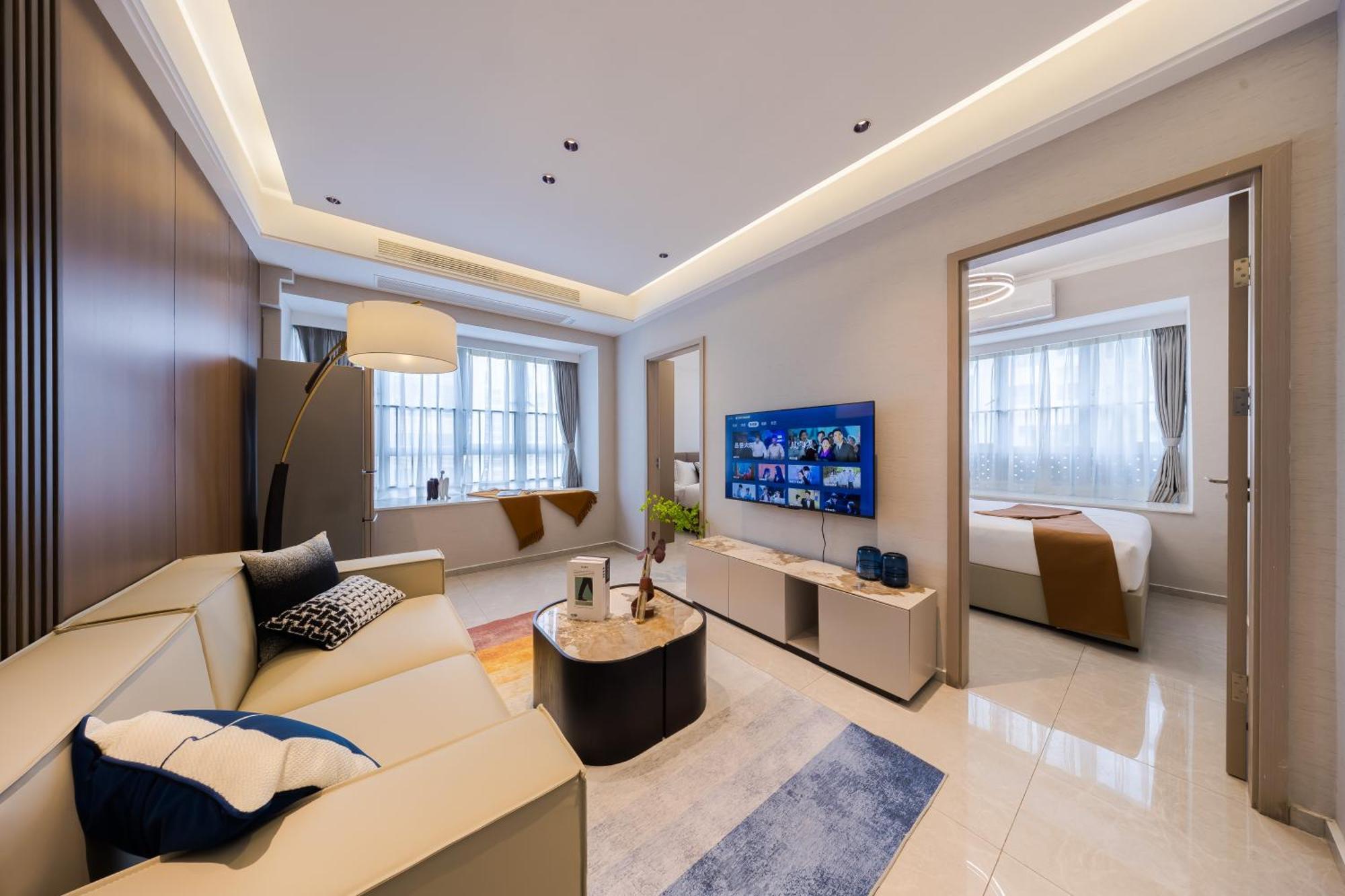XI Ke Executive Apartment - Shenzhen Futian Exhibition Center Dış mekan fotoğraf