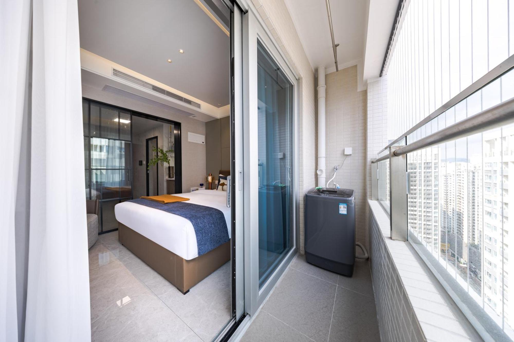 XI Ke Executive Apartment - Shenzhen Futian Exhibition Center Dış mekan fotoğraf