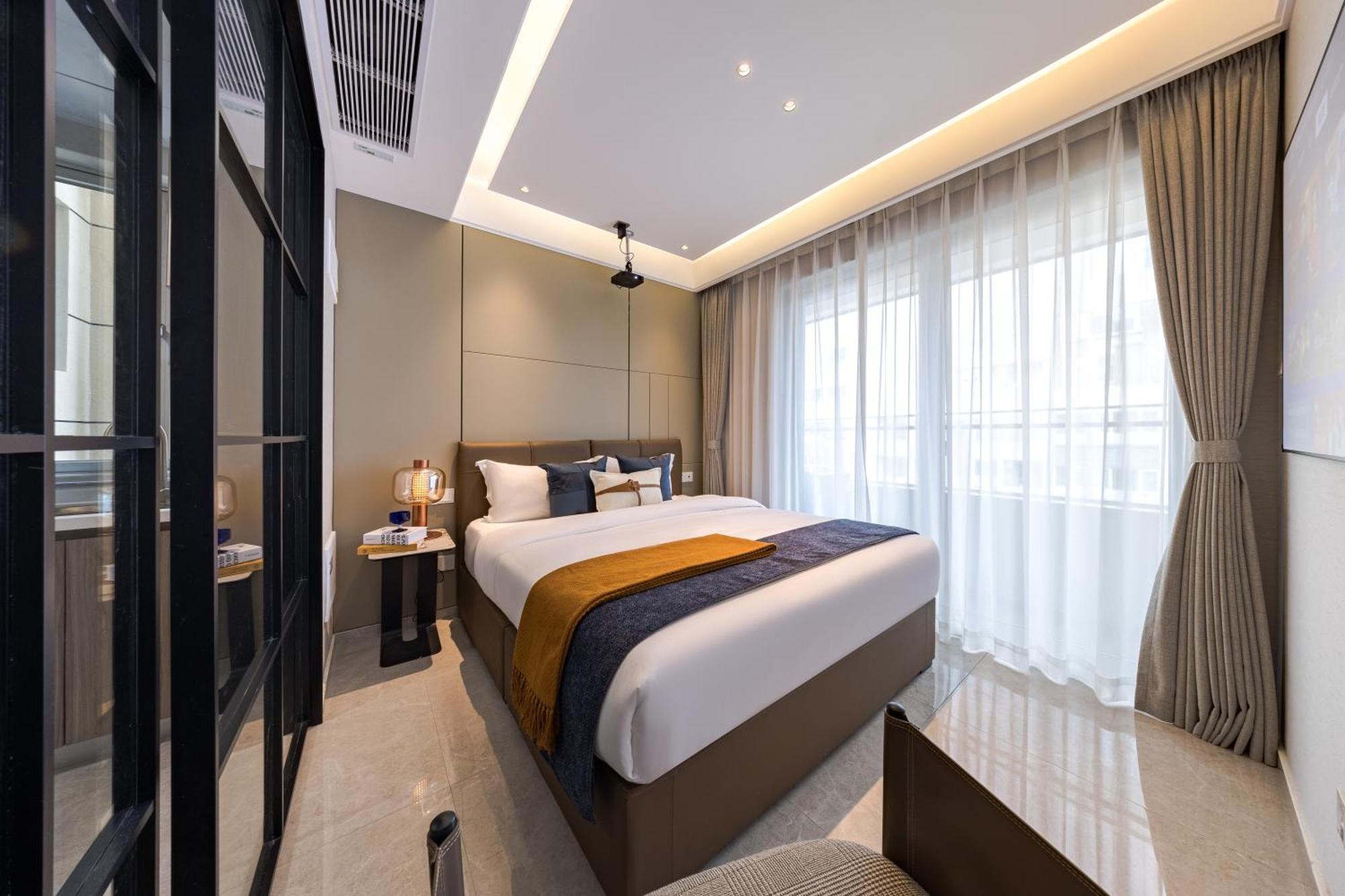 XI Ke Executive Apartment - Shenzhen Futian Exhibition Center Dış mekan fotoğraf