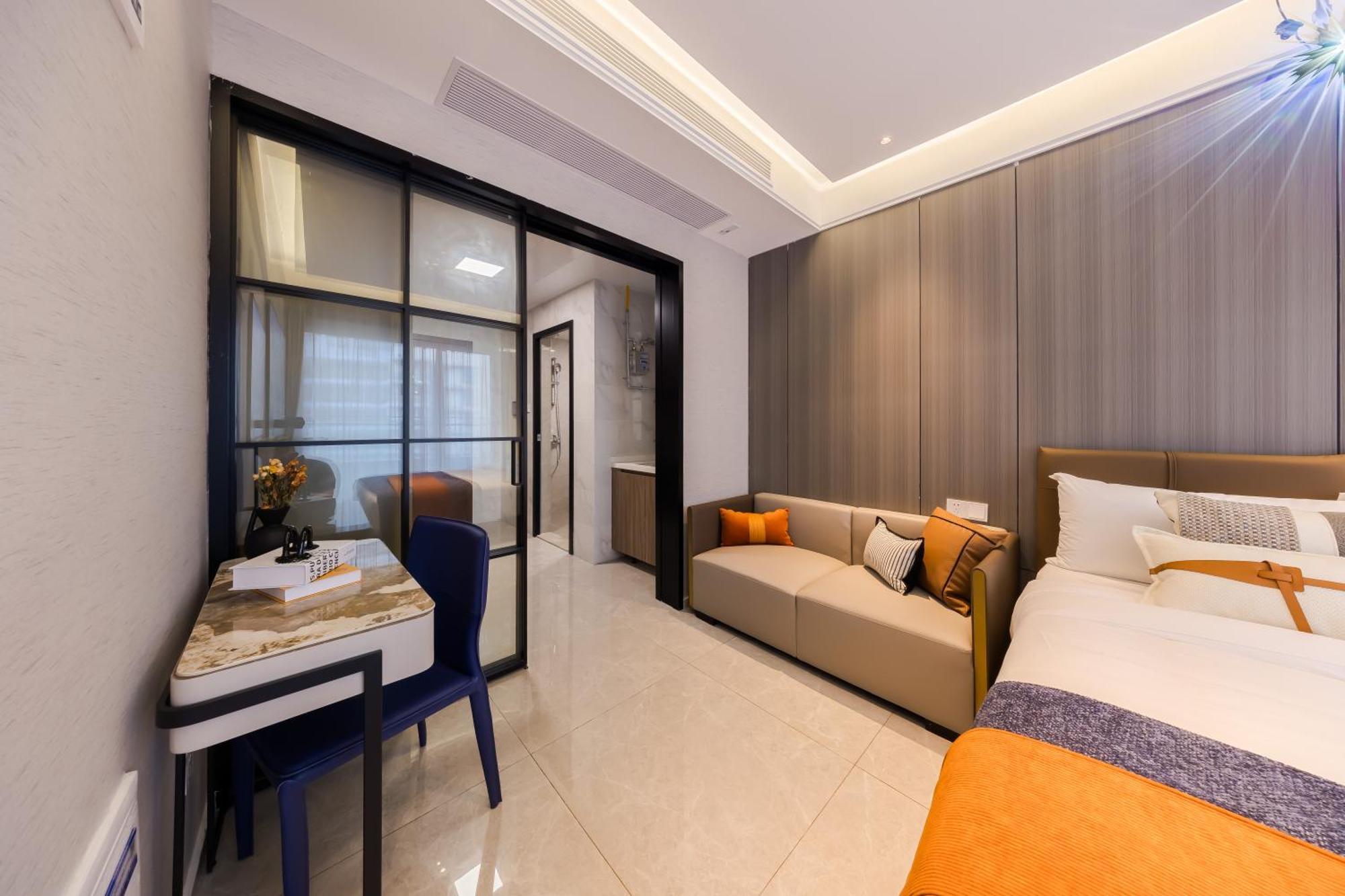 XI Ke Executive Apartment - Shenzhen Futian Exhibition Center Dış mekan fotoğraf