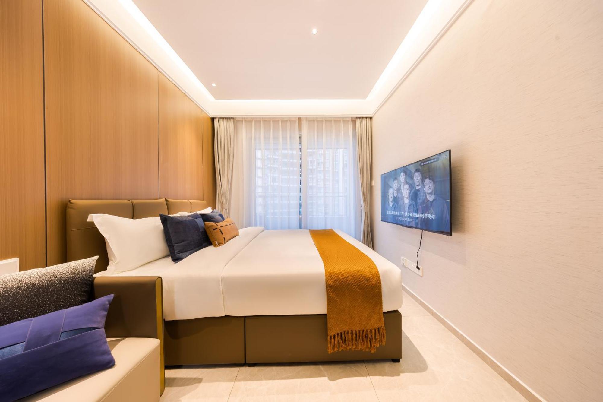 XI Ke Executive Apartment - Shenzhen Futian Exhibition Center Dış mekan fotoğraf
