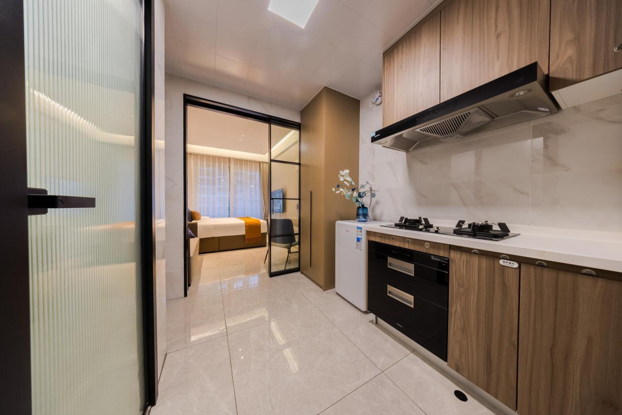 XI Ke Executive Apartment - Shenzhen Futian Exhibition Center Dış mekan fotoğraf